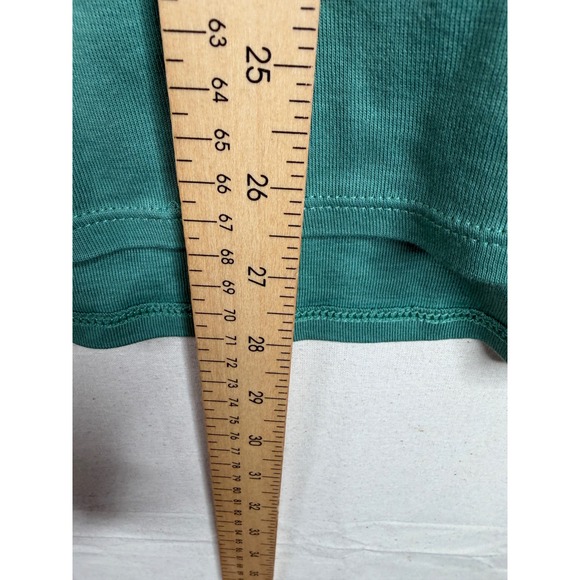 J. Jill Pima 3/4 Sleeve Scoop Neck Tee size 2X Green - Picture 6 of 6